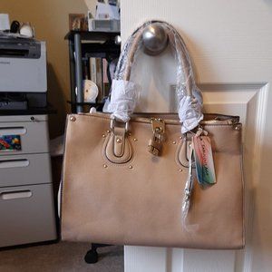 NWT Fabulous Age Handbag in Beige